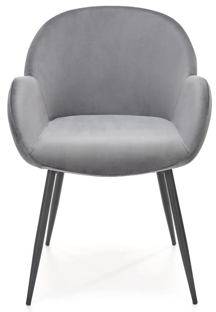 K480 chair grey DIOMMI V-CH-K/480-KR-POPIEL