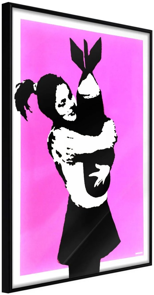 Αφίσα - Banksy: Bomb Hugger - 40x60 - Μαύρο - Χωρίς πασπαρτού