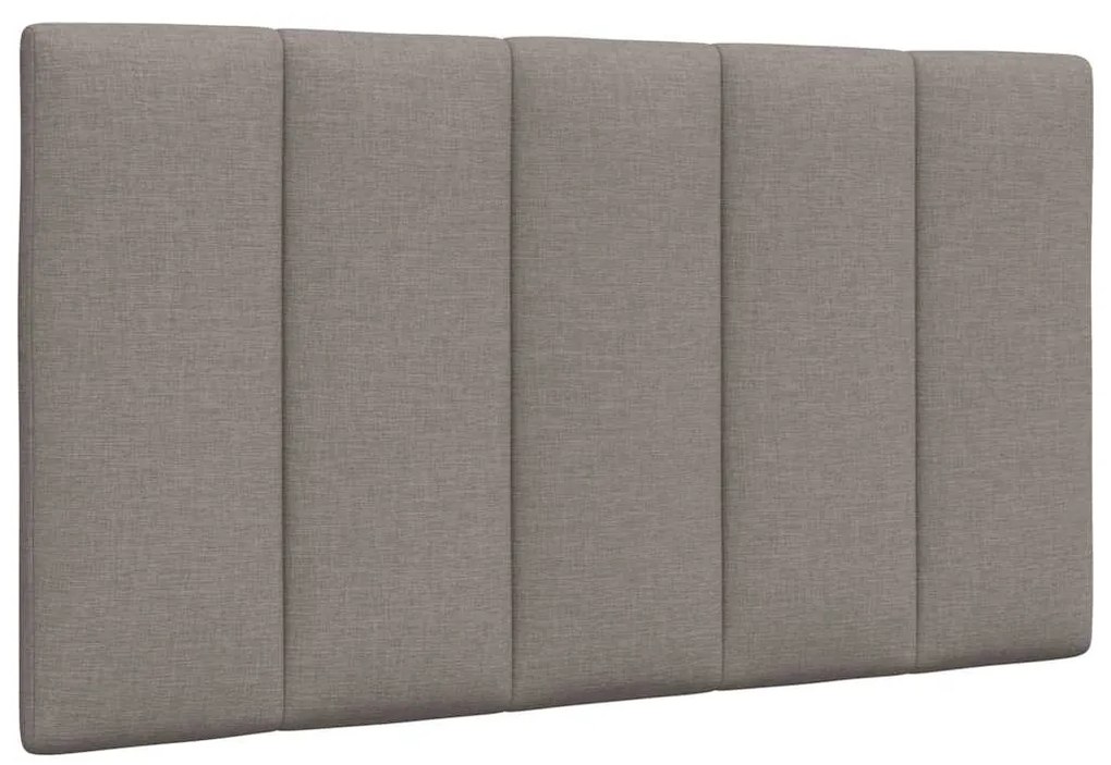vidaXL Μαξιλάρι για Κεφαλάρι Hanko Taupe 90 εκ. Υφασμάτινο