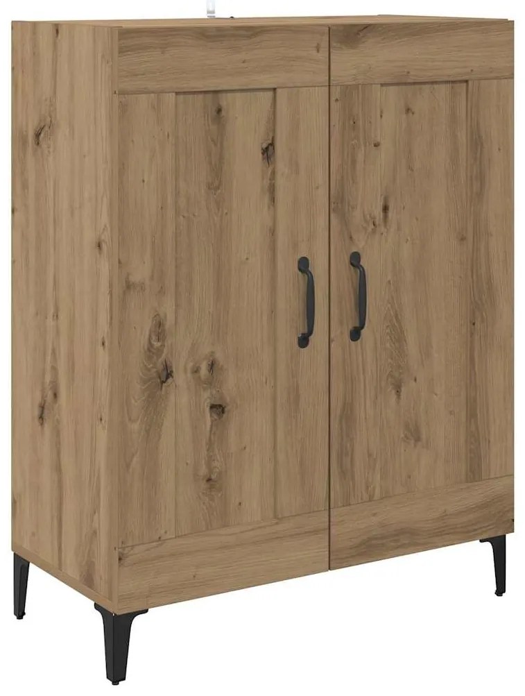 vidaXL Πλαϊνό γραφείο Artisan Oak 69,5 x 34 x 90 εκ.