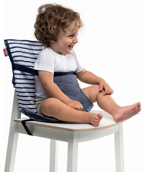 Φορητό Καθισματάκι Φαγητού (6+ Μηνών) Baby To Love Pocket Chair Μπλε Ριγέ BTL301293