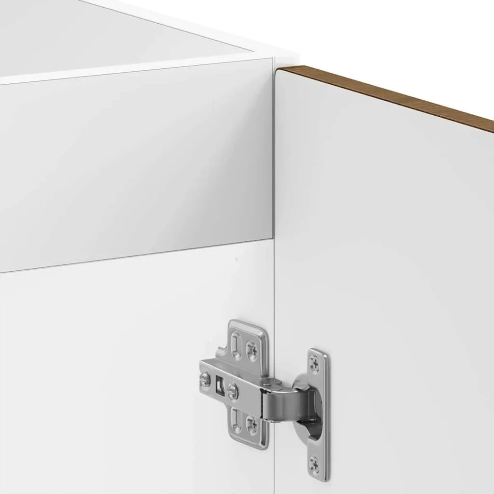 vidaXL Ντουλάπα Κουζίνας με αποθήκευση 2 pcs Καφέ 80 x 46 x 81.5 εκ