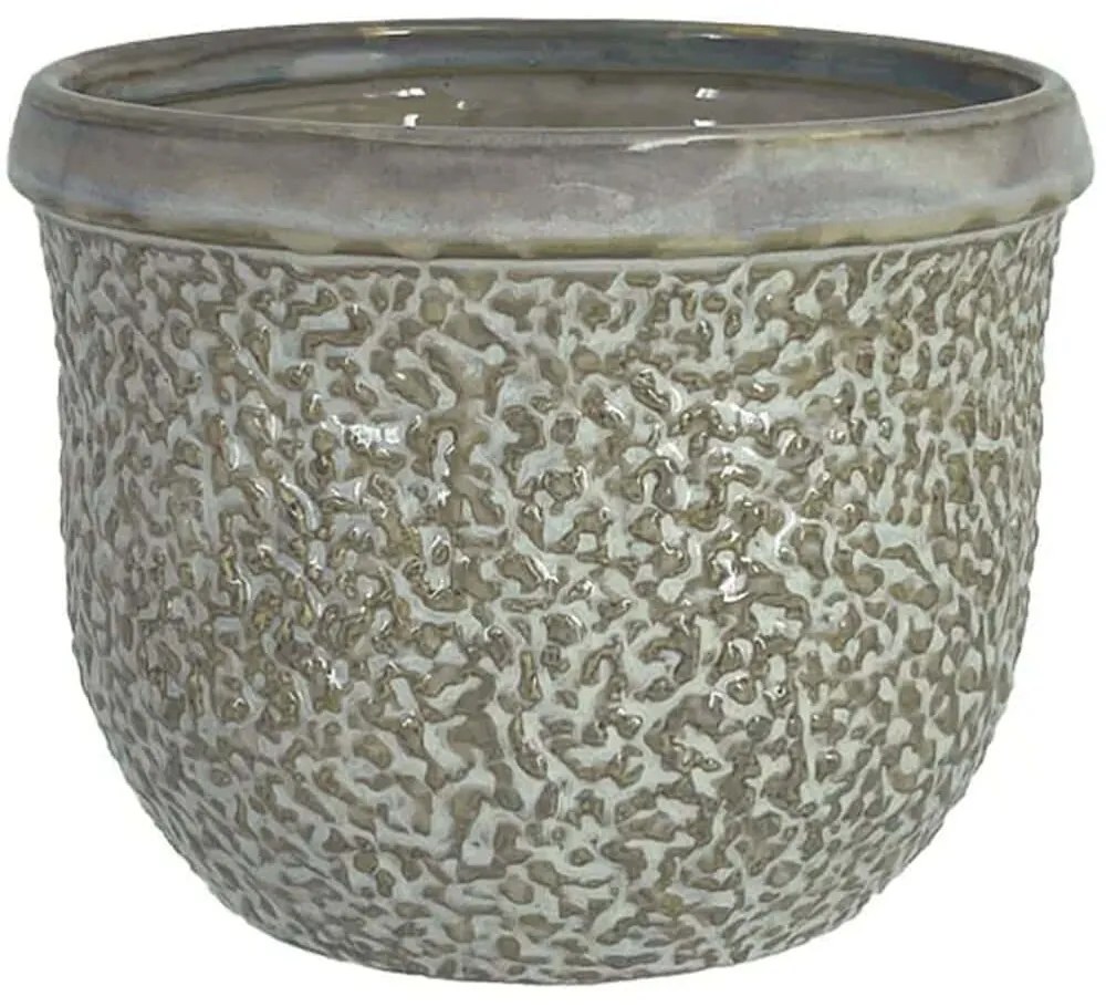 Κασπώ Σαγρέ 06-20012 Φ17x13cm Grey Marhome Κεραμικό
