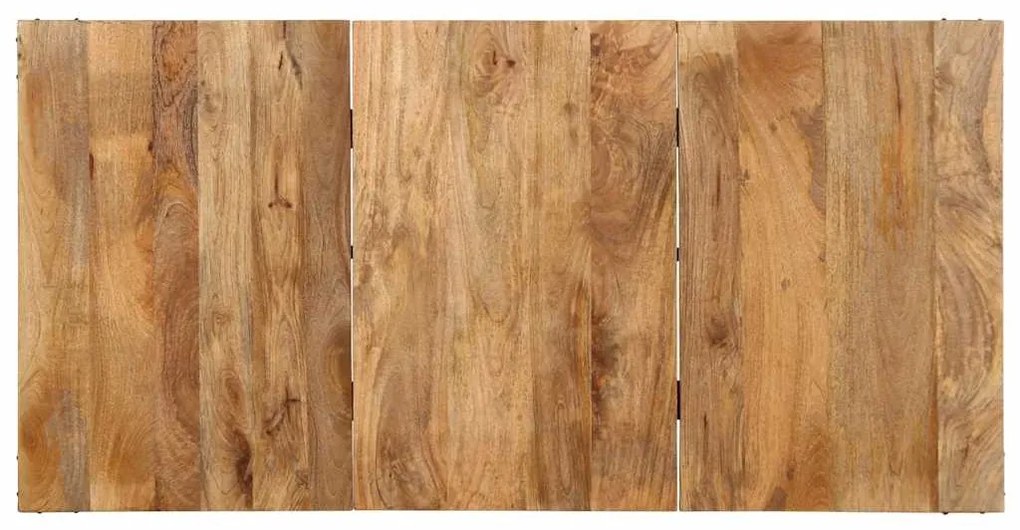 vidaXL Τραπεζαρία 160 x 80 x 75 εκ. από Μασίφ Ξύλο Μάνγκο