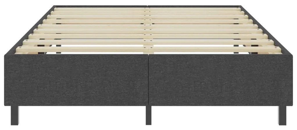 vidaXL Πλαίσιο Κρεβατιού Boxspring Γκρι 160 x 200 εκ. Υφασμάτινο