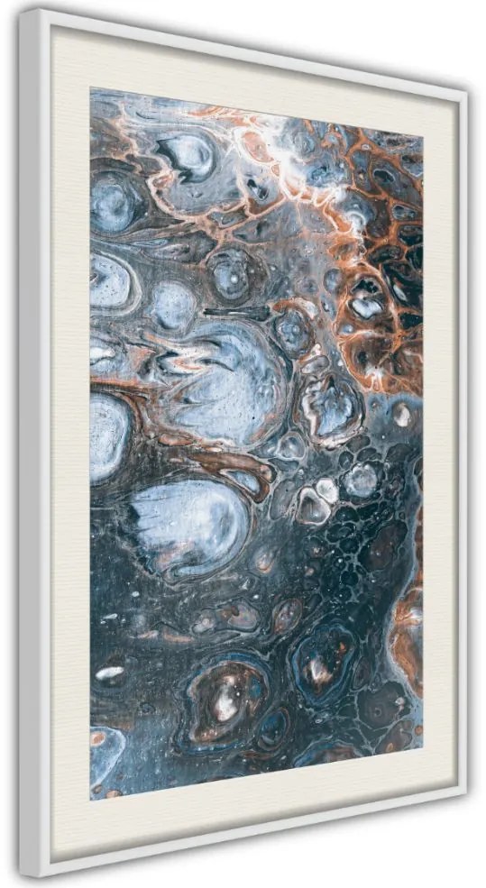 Αφίσα - Surface of the Unknown Planet I - 30x45 - Χρυσό - Χωρίς πασπαρτού