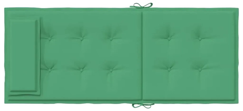 vidaXL Μαξιλάρια Καρέκλας με Πλάτη 2 τεμ. Πράσινα από Ύφασμα Oxford