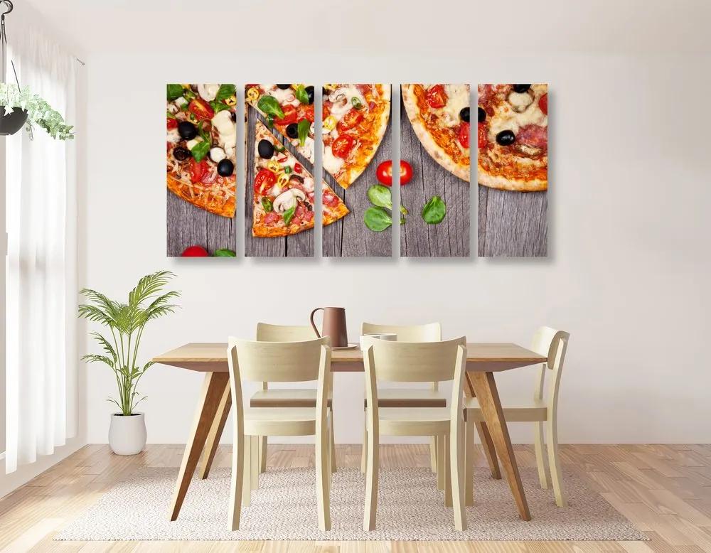 Εικόνα πίτσα 5 μερών - 200x100