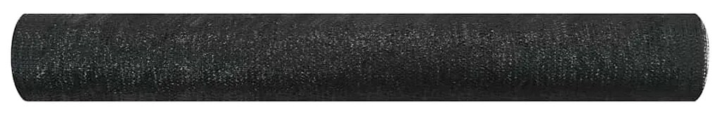 vidaXL Δίχτυ Σκίασης Μαύρο 1,5 x 10 μ. από HDPE 75 γρ./μ²