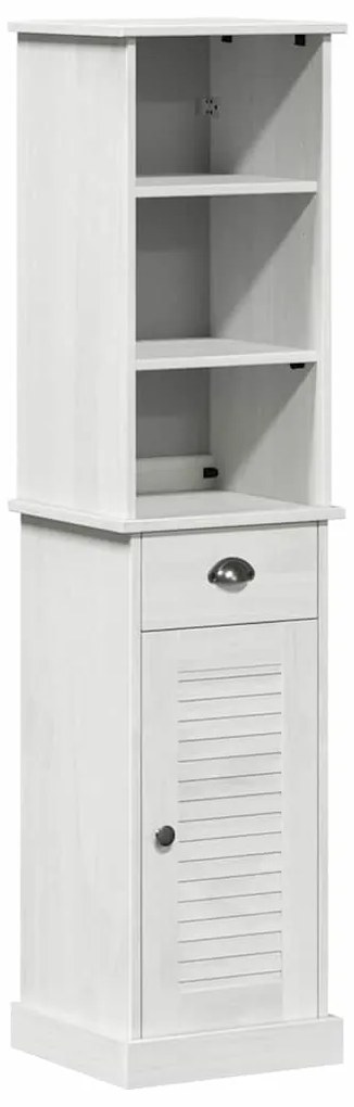vidaXL Σετ Επίπλων Μπάνιου VIGO 2 pcs Καφέ και Λευκό 37 x 34 x 150 εκ