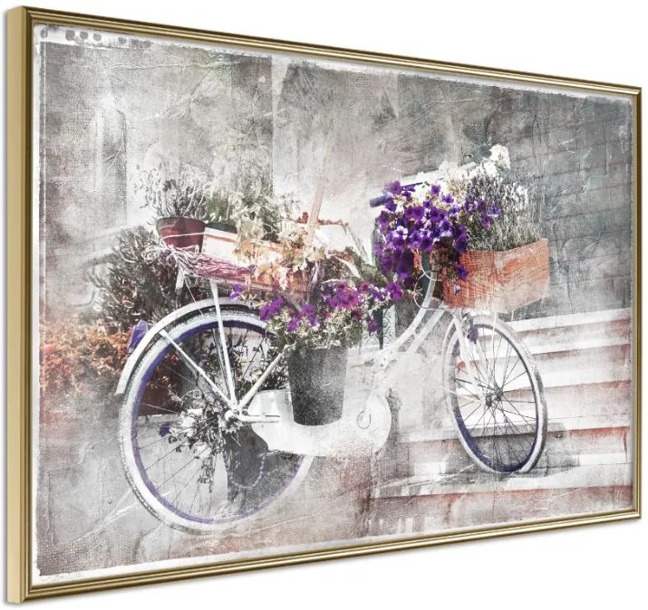 Αφίσα - Flower Delivery - 45x30 - Χρυσό - Χωρίς πασπαρτού