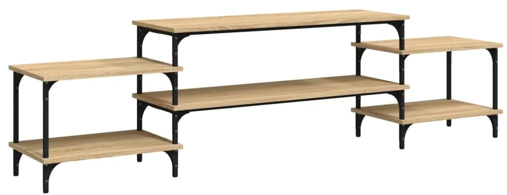 vidaXL Έπιπλο Τηλεόρασης Sonoma Δρυς 197x35x52 εκ. Επεξεργ. Ξύλο