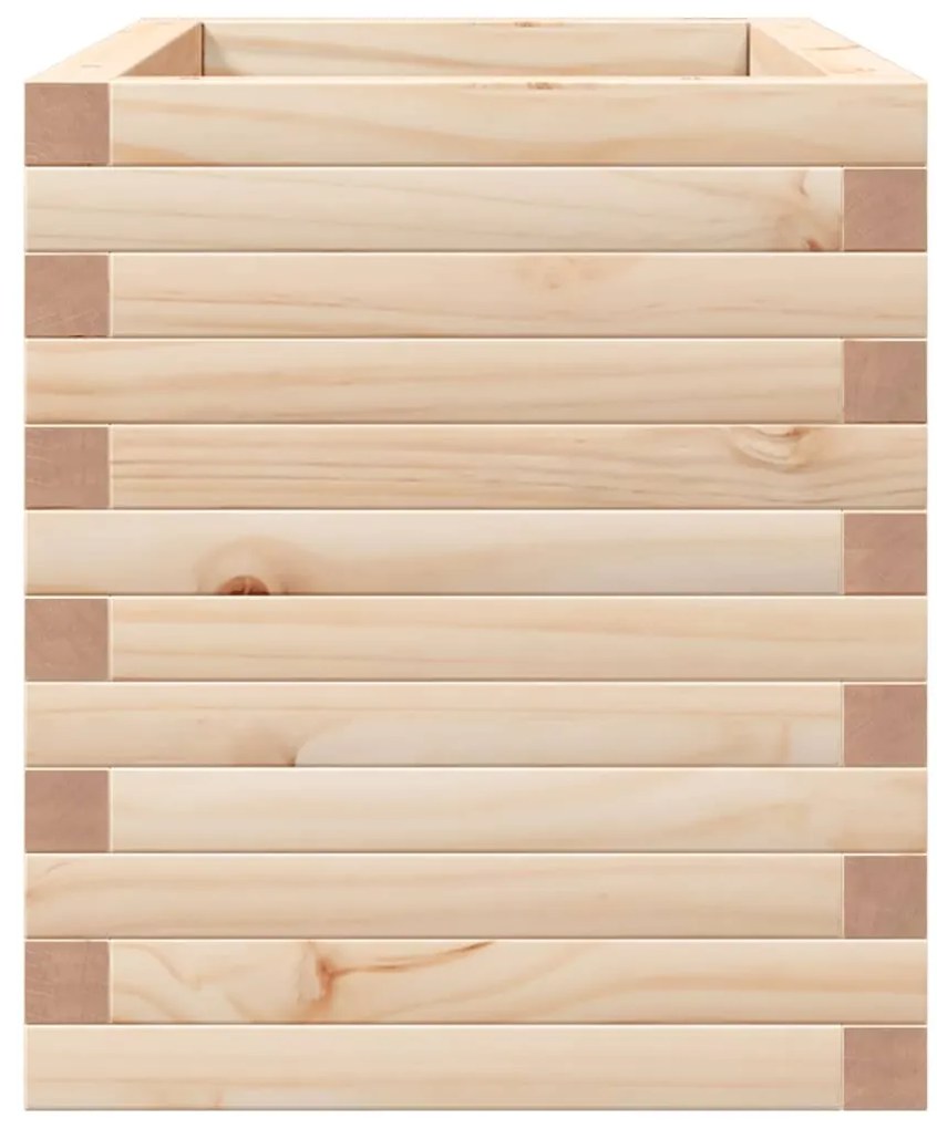 vidaXL Ζαρντινιέρα Κήπου 70x40x45,5 εκ από Μασίφ Ξύλο Πεύκου