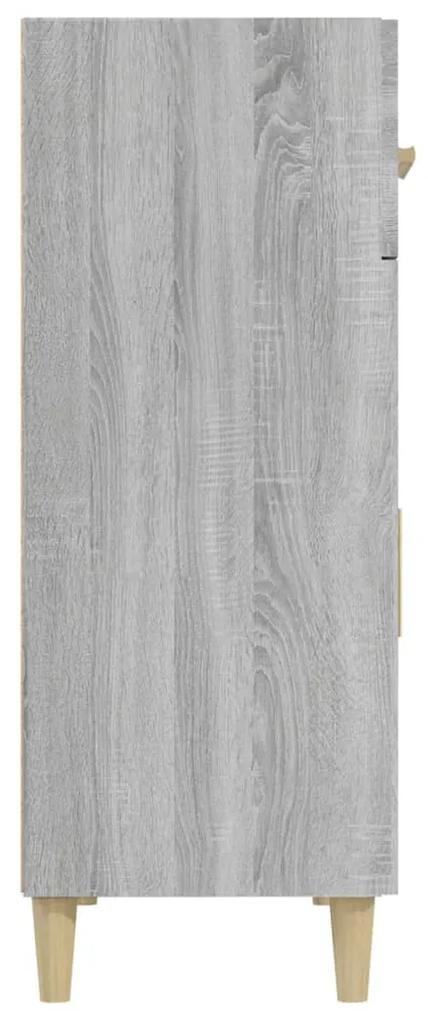 vidaXL Ντουλάπι Γκρι Sonoma 69,5 x 34 x 89 εκ. από Επεξεργασμένο Ξύλο