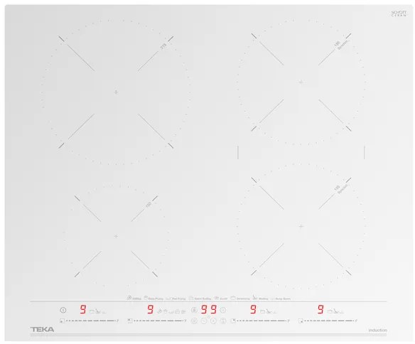 Teka IZC 64630 WH MST  Επαγωγική Εστία 60cm White Marble