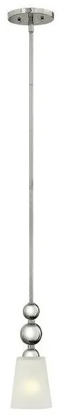 Κρεμαστό Φωτιστικό Οροφής 1xE27 Zelda Elstead Lighting-HK-ZELDA-P-A-PN-Νίκελ Ματ HK-ZELDA-P-A-PN