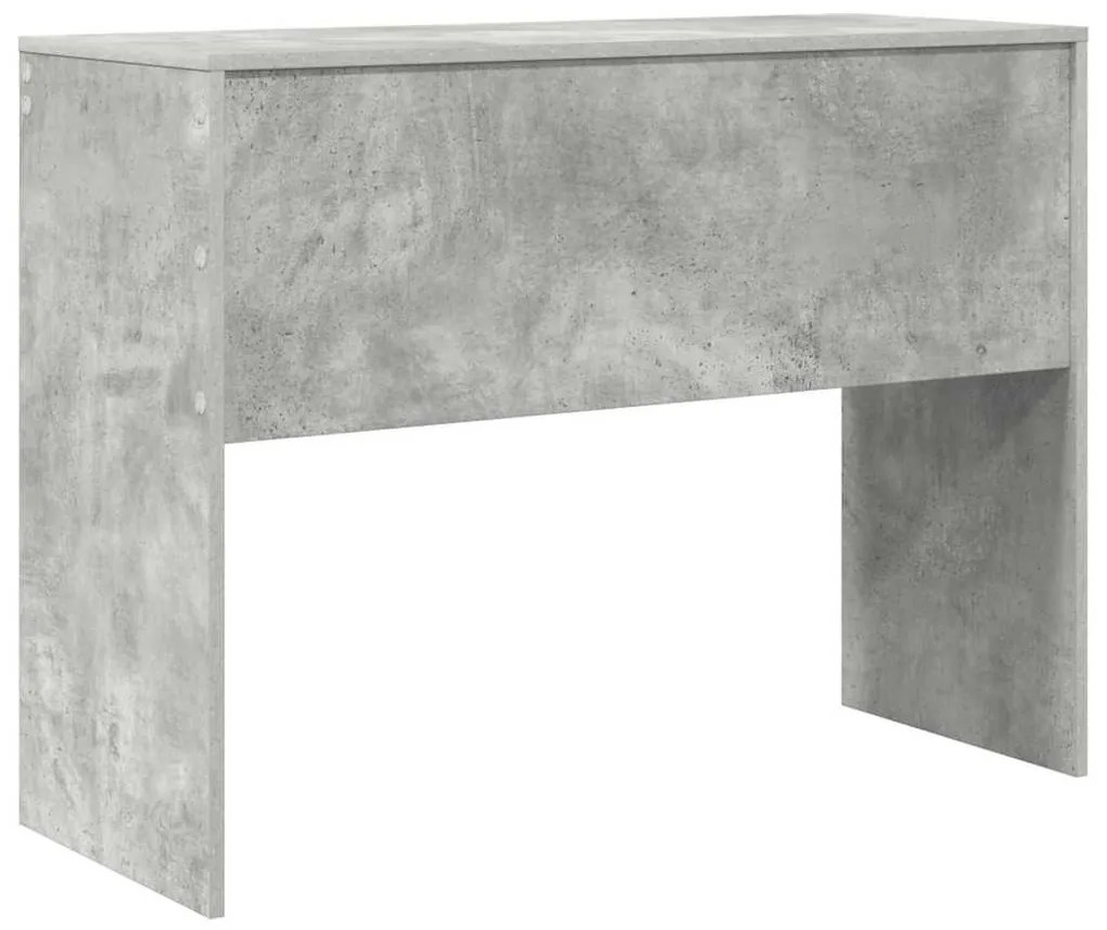 vidaXL Γραφείο Γκρι σκυροδέματος 100 x 40 x 76 εκ. Επεξεργασμένο ξύλο