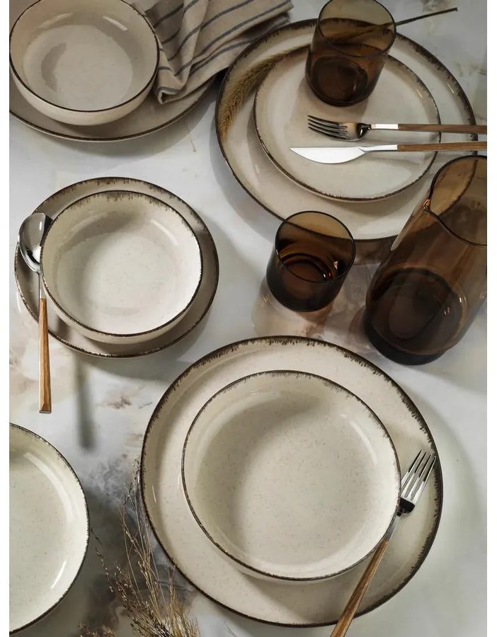 Πιάτο Ρηχό 21cm ColorX Μπεζ - Kutahya Porselen