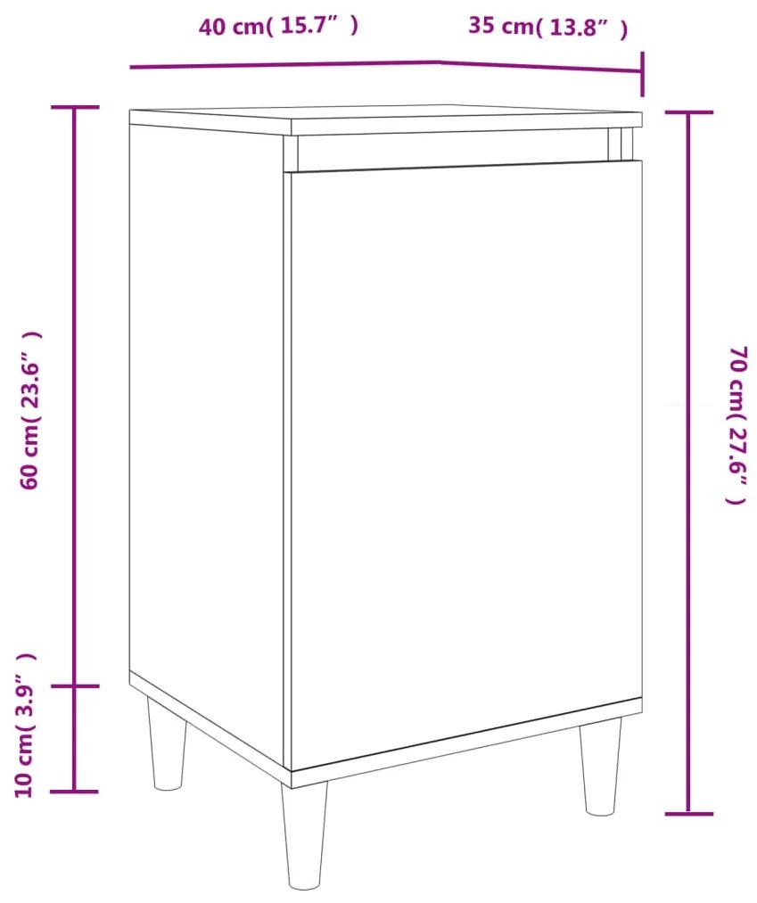 ΚΟΜΟΔΙΝΟ ΓΚΡΙ SONOMA 40X35X70 ΕΚ. ΑΠΟ ΕΠΕΞΕΡΓΑΣΜΕΝΟ ΞΥΛΟ 819640