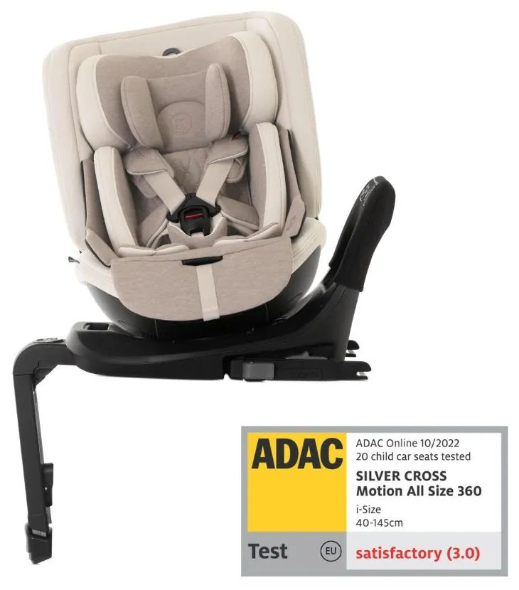 Κάθισμα αυτοκινήτου Silver Cross Motion 2 All Size 360 Space