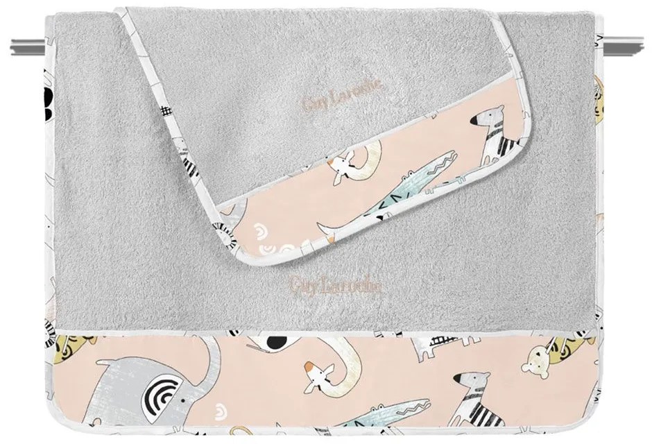 Πετσέτες Βρεφικές Zootopia (Σετ 2τμχ) Cameo Guy Laroche Towels Set 70x130cm 100% Βαμβάκι