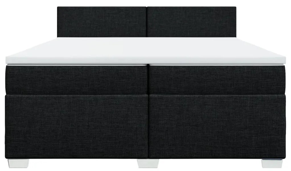 ΚΡΕΒΑΤΙ BOXSPRING ΜΕ ΣΤΡΩΜΑ ΜΑΥΡΟ 200X200 ΕΚ. ΥΦΑΣΜΑΤΙΝΟ 3285990