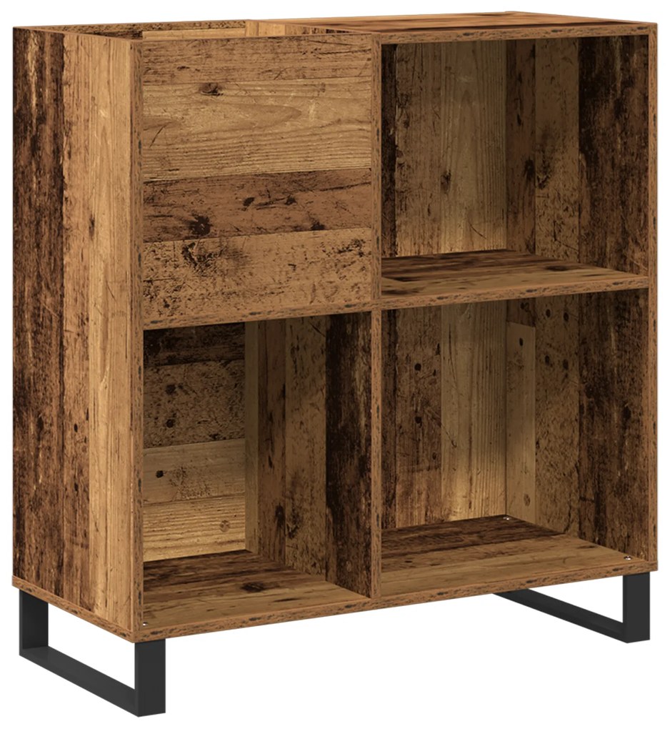 vidaXL Ντουλάπα Δίσκων Artisan Oak 84,5x38x89 εκ. Επεξεργασμένο Ξύλο