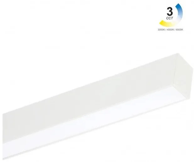 Γραμμικό Φωτιστικό Οροφής LED 52W 3CCT IP40 200cm Leon GK 43-000666 Λευκό