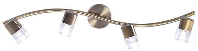 Φωτιστικό Σποτ Aca 0901064GAB NAPLES Οξυντέ (Bronzed)
