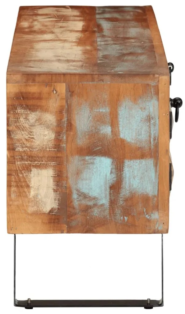 vidaXL Έπιπλο Τηλεόρασης 112 x 30 x 45 εκ. από Μασίφ Ανακυκλωμένο Ξύλο