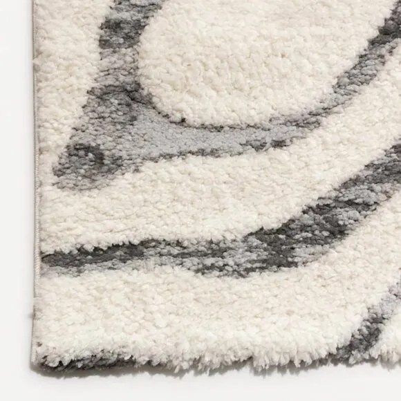 Beauty Home Χαλί Puffy Art 9660 Γκρι 133x190