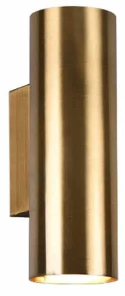 Φωτιστικό Τοίχου - Απλίκα Marley 212400204 2xGU10 35W 6x8x18cm Brass Mat Trio Lighting Μέταλλο