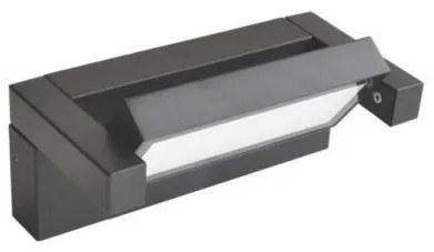 Απλίκα Φωτιστικό Τοίχου LED 21W 3000K Ανθρακί IP65 4293400 Gea Viokef-4293400-Ανθρακί 4293400