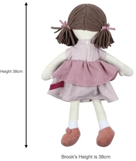 Κούκλα υφασμάτινη Bonikka Brook 38cm