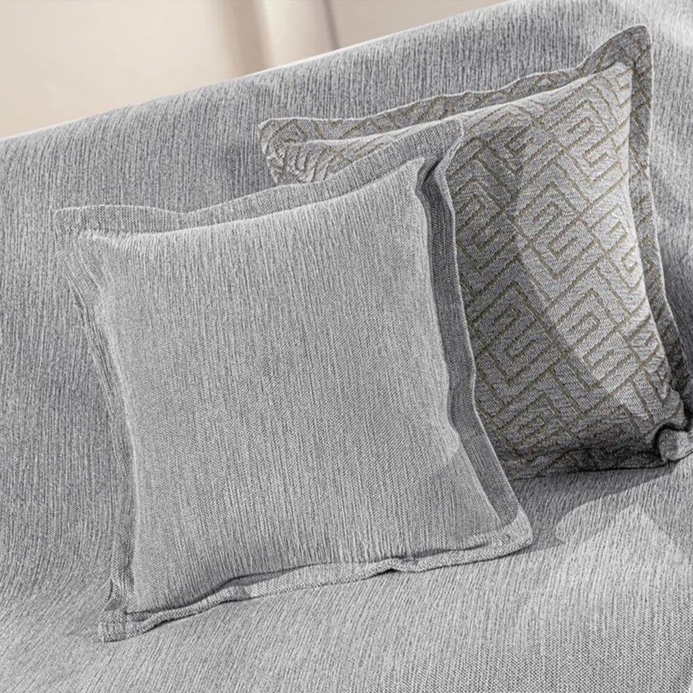 Μαξιλαροθήκη Διακοσμητική Perth Grey Guy Laroche 50Χ50 Acrylic,Cotton,Polyester