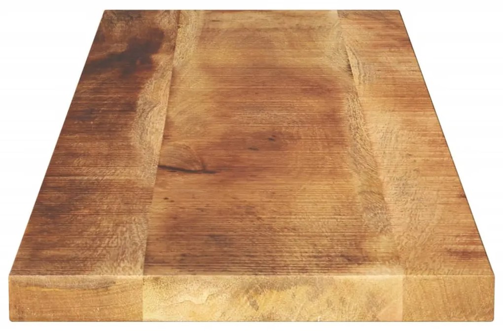 vidaXL Επιτραπέζια επιφάνεια Ορθογώνια από μασίφ ξύλο ακατέργαστο