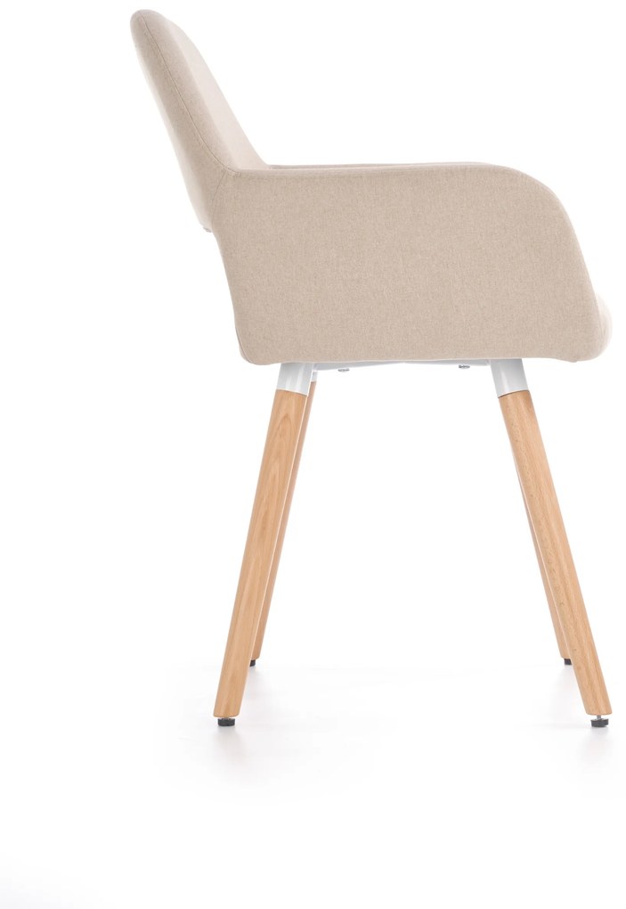 K283 chair, color: beige DIOMMI V-CH-K/283-KR-BEŻOWY