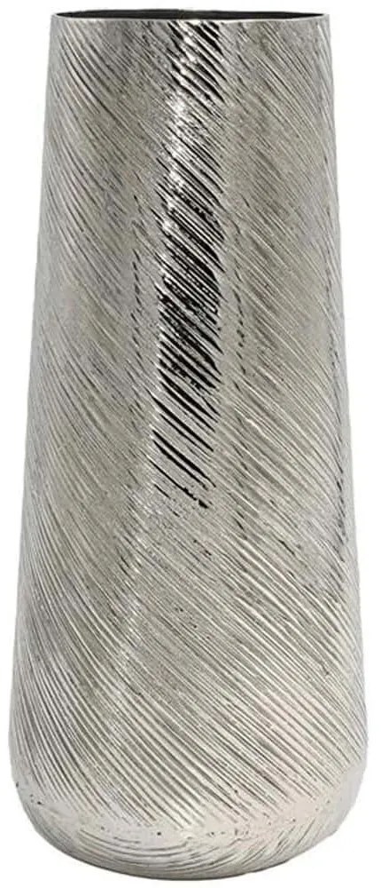 Βάζο 941-124-044 15x35cm Silver Μέταλλο
