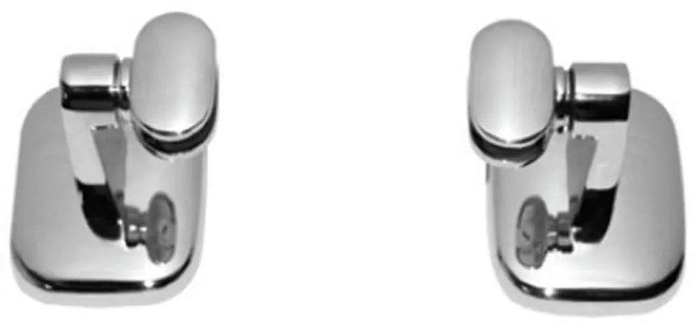 Στηρίγματα Καθρέπτη (Σετ 2Τμχ) Για Αμεα Care 7292 Chrome Karag Aluminium