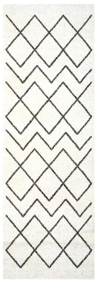vidaXL Χαλί Κουζίνας Geometric Γεωμετρικό 60 x 180 cm Βελούδο