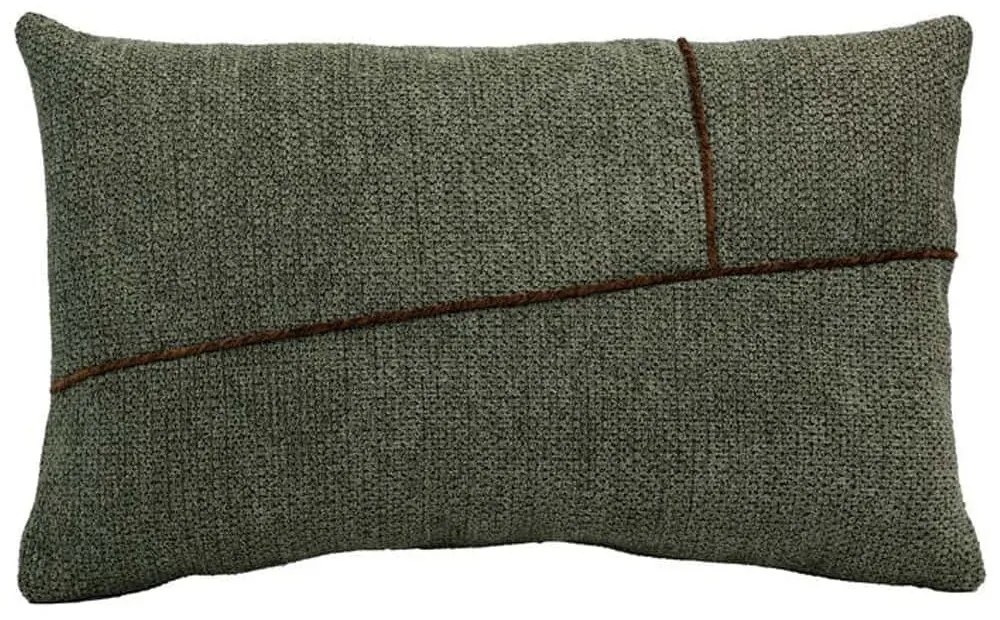 Μαξιλάρι Διακοσμητικό (Με Γέμιση) Linear 374-225-502 Green 30X50 Ύφασμα