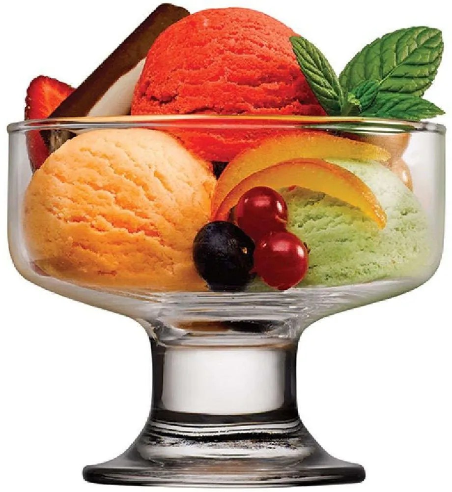 Μπωλ Παγωτού Ice Ville SP41016G6 Φ10x8,1cm 265ml Clear Espiel Glass