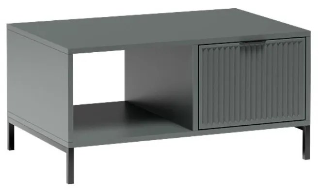 MATIS Τραπέζι σαλονιού LINKA πράσινο 90x58x45 MATISJAR046/4