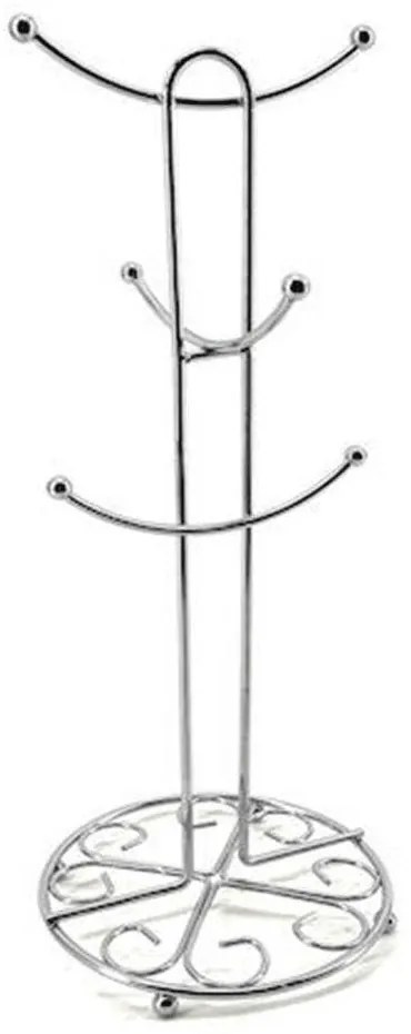 Βάση Για Κούπες XN00012009 38cm Silver Max Home Metal