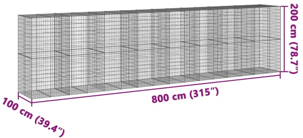 ΣΥΡΜΑΤΟΚΙΒΩΤΙΟ ΜΕ ΚΑΛΥΜΜΑ 800X100X200ΕΚ ΑΠΟ ΓΑΛΒΑΝΙΣΜΕΝΟ ΧΑΛΥΒΑ 3295239