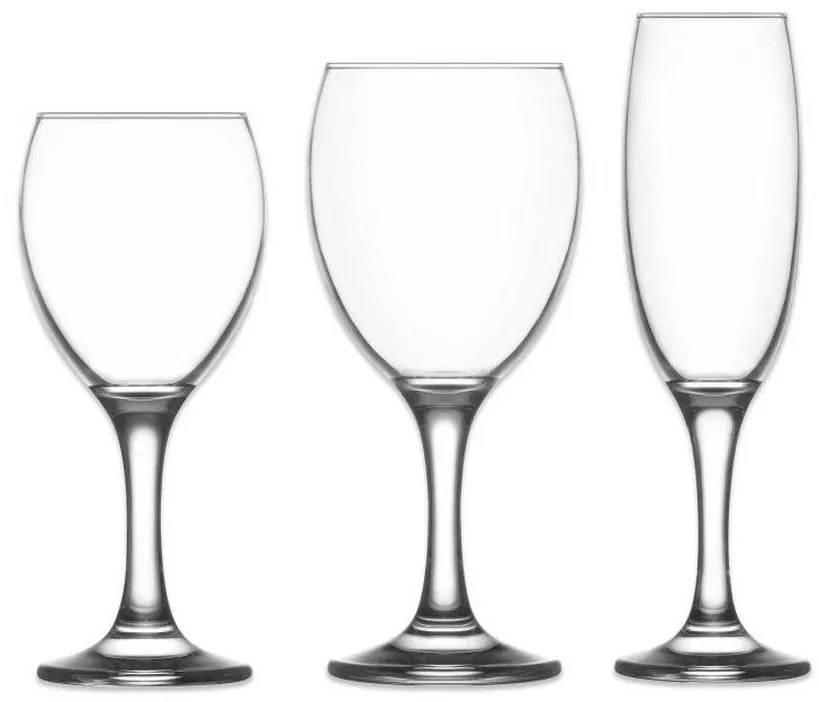 Ποτήρι Κολωνάτο Σαμπάνιας EMPIRE 220ml - LAV - 6 ΤΜΧ