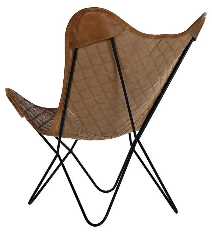 Καρέκλα Τραπεζαρίας DKD Home Decor Καφέ 76 x 75 x 91 cm