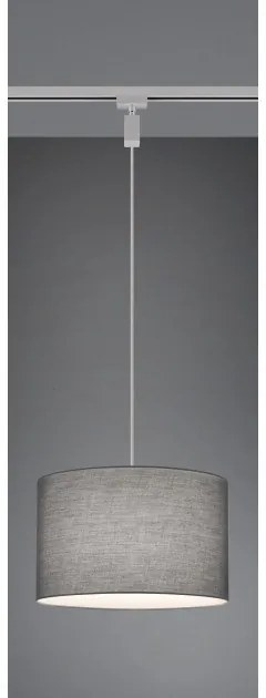 Κρεμαστό Φωτιστικό Ράγας E27 25W IP20 Duoline 73330111 Trio Lighting-73330111-Γκρι 73330111