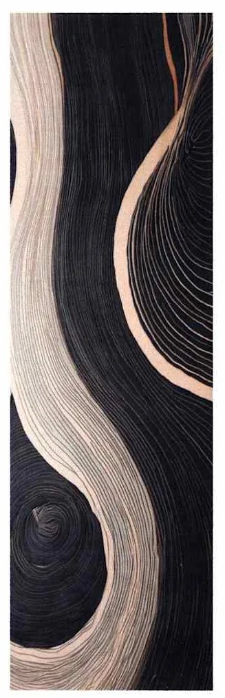 vidaXL Χαλί Κουζίνας Other Κυματιστό 45 x 150 cm Βελούδο