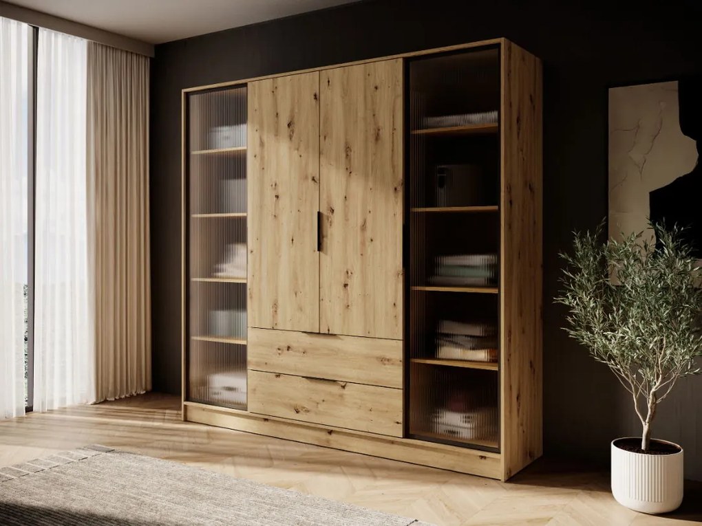 Ντουλάπα Nelly I τετράφυλλη-Fusiko